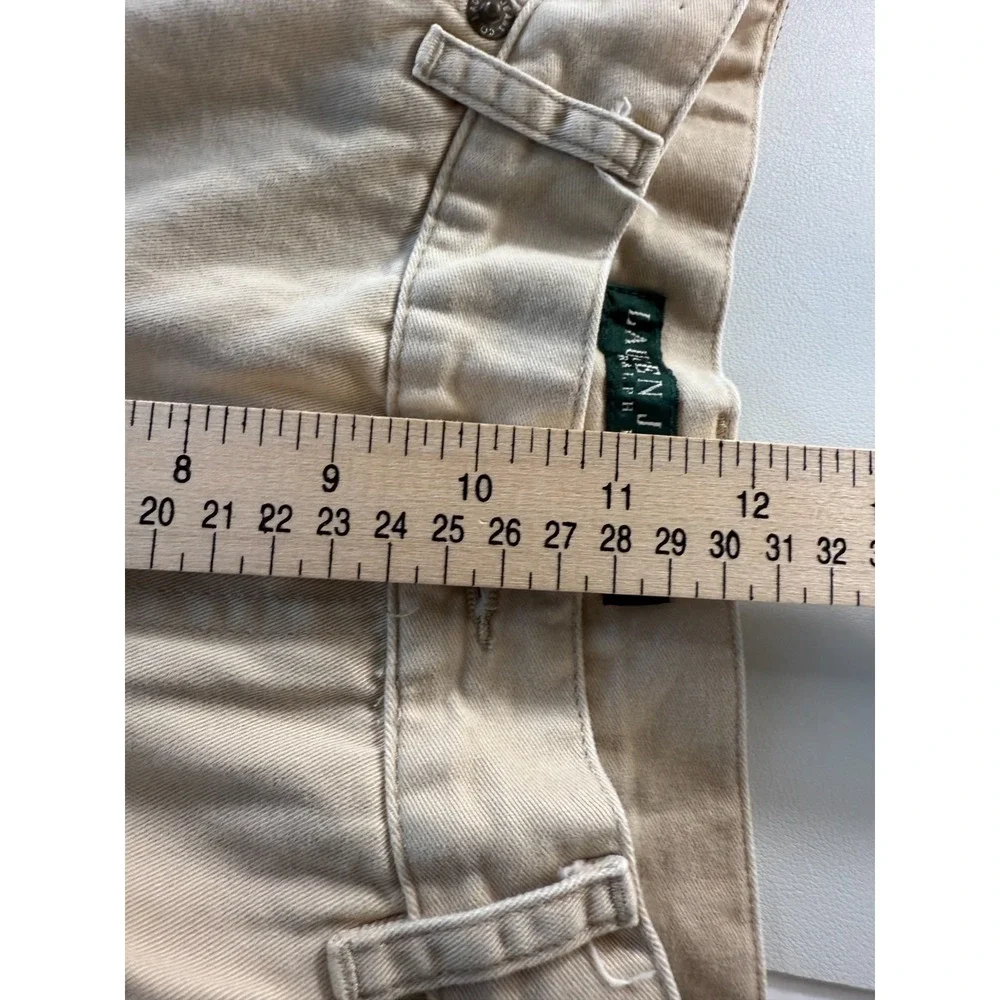 Lauren Jeans Co Ralph Lauren Khaki Pants Mens 31x29 Tan Cotton Straight Leg
